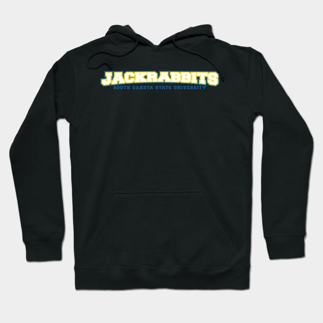 JACKRABBITS - South Dakota State University Hoodie by Josh Wuflestad